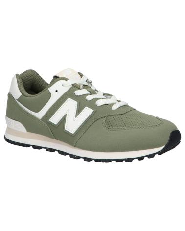 Woman and girl and boy Trainers NEW BALANCE GC574GCE GC574V1  DARK OLIVINE