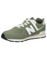 Woman and girl and boy Trainers NEW BALANCE GC574GCE GC574V1  DARK OLIVINE