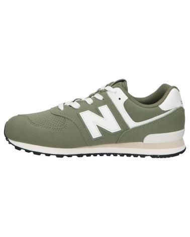 Woman and girl and boy Trainers NEW BALANCE GC574GCE GC574V1  DARK OLIVINE