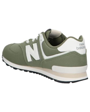 Woman and girl and boy Trainers NEW BALANCE GC574GCE GC574V1  DARK OLIVINE