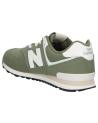 Woman and girl and boy Trainers NEW BALANCE GC574GCE GC574V1  DARK OLIVINE