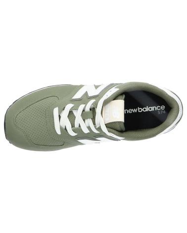 Woman and girl and boy Trainers NEW BALANCE GC574GCE GC574V1  DARK OLIVINE