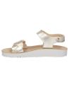 girl Sandals GEOX J55EAE 0BNBJ J S COSTAREI  C2010 PLATINUM