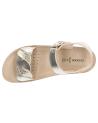 girl Sandals GEOX J55EAE 0BNBJ J S COSTAREI  C2010 PLATINUM