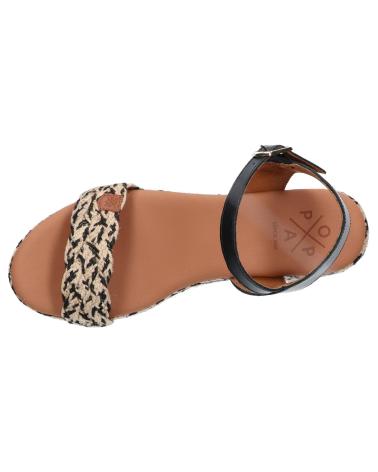 Elegante sandalen für damen POPA  für  051 ABAKA RUMA  NEGRO YUTE CT37102 002