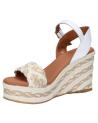 Elegante sandalen für damen POPA  für  051 BANDON CABRIOLA  BLANCO YUTE CA34002 001