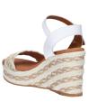 Elegante sandalen für damen POPA  für  051 BANDON CABRIOLA  BLANCO YUTE CA34002 001
