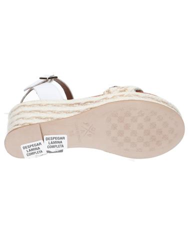 Sandalen POPA  für Damen 051 BANDON CABRIOLA  BLANCO YUTE CA34002 001