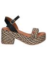 Sandalen POPA  für Damen 051 ABAKA RUMA  NEGRO YUTE CT37102 002