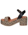Elegante sandalen für damen POPA  für  051 ABAKA RUMA  NEGRO YUTE CT37102 002
