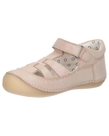 Elegante sandalen für mädchen KICKERS  für  1201853-10-0 SUSHY GOAT LEATHER  133 ROSE IRISE