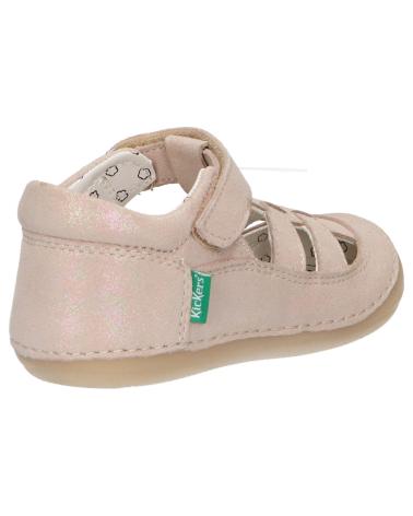 Elegante sandalen für mädchen KICKERS  für  1201853-10-0 SUSHY GOAT LEATHER  133 ROSE IRISE