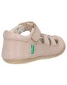Elegante sandalen für mädchen KICKERS  für  1201853-10-0 SUSHY GOAT LEATHER  133 ROSE IRISE