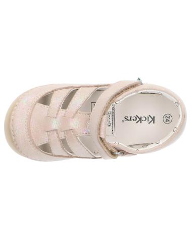 Elegante sandalen für mädchen KICKERS  für  1201853-10-0 SUSHY GOAT LEATHER  133 ROSE IRISE