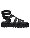 Elegante sandalen für damen KICKERS  für  1201901-50-0 KICK FABIOLA  8 NOIR