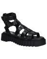 Elegante sandalen für damen KICKERS  für  1201901-50-0 KICK FABIOLA  8 NOIR