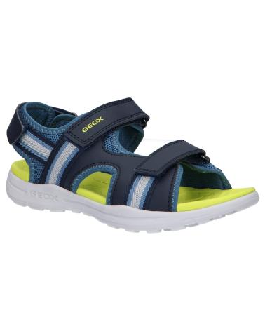 Sandales habillées pour garçon GEOX  pour  J555XB 01454 J VANIETT  C0693 NAVY-LT BLUE