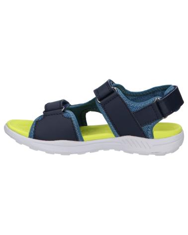 Sandales habillées pour garçon GEOX  pour  J555XB 01454 J VANIETT  C0693 NAVY-LT BLUE