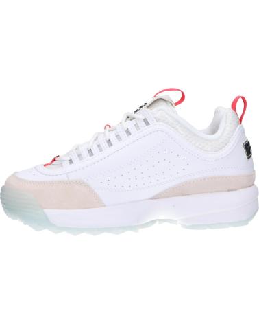 Zapatillas deporte FILA  de Mujer FFW0177 13070 DISRUPTOR  WHITE SILVER