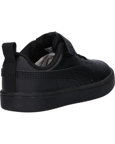 girl and boy sports shoes PUMA 384314 RICKIE AC INF  02 BLACK