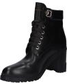 Stivali TOMMY HILFIGER  per Donna FW0FW06726 HEEL LACE UP BOOT  BDS BLACK