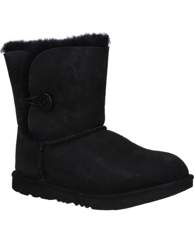 Woman and girl and boy boots UGG 1017400K BAILEY BUTTON II  4 BLACK