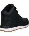Woman and girl and boy Trainers KAPPA 35197LW ASTOS LACE  A02 BLACK-GREY DK-WHITE