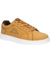 Woman and girl and boy Trainers KAPPA 351C1TW ADENIS 2 KID  A1D YELLOW TAN-BROWN