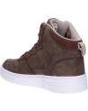Woman and girl and boy Mid boots KAPPA 33142JW SEATTLE  A1F MID BROWN-GREY MD