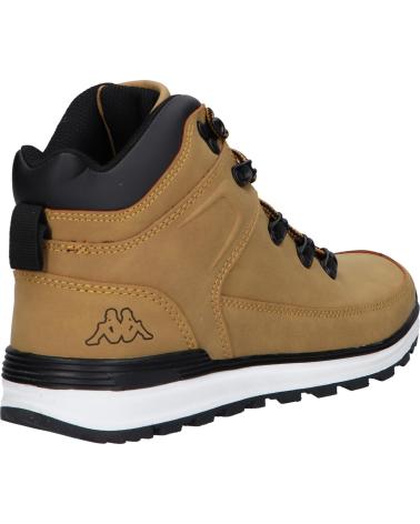 Woman and girl and boy Trainers KAPPA 35197LW ASTOS LACE  B83 YELLOW TAN-BLACK