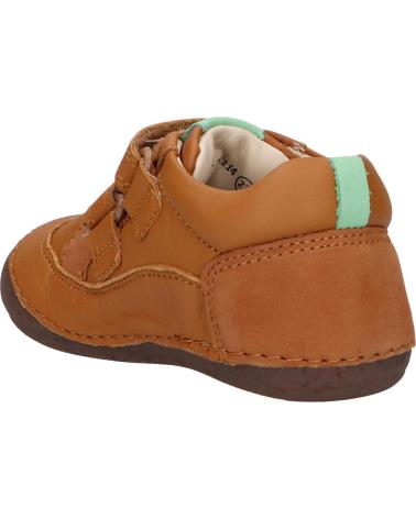 girl and boy shoes KICKERS 894563-10 SOSTANKRO SHEE  114 CAMEL