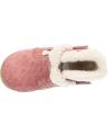 Stivali KICKERS  per Bambina 909740-10 SO WINDY NUBUCK  132 ROSE OR FANTAIS