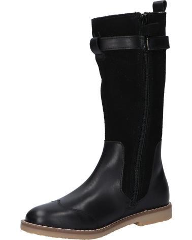 Boots KICKERS  für Mädchen 909820-30 TYOUBE COW  8 NOIR