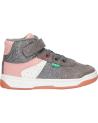 girl and boy Trainers KICKERS 910870-30 KICKALIEN SUEDE  123 GRIS ROSE A