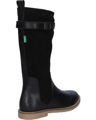 girl boots KICKERS 909820-30 TYOUBE COW  8 NOIR