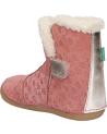 girl boots KICKERS 909740-10 SO WINDY NUBUCK  132 ROSE OR FANTAIS