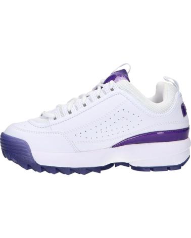 Sportschuhe FILA  für Damen FFK0078 13155 DISRUPTOR  WHITE VIOLET