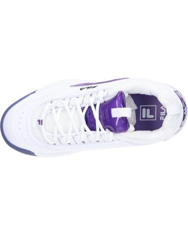 Zapatillas deporte FILA  de Mujer FFK0078 13155 DISRUPTOR  WHITE VIOLET