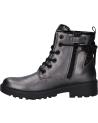 girl boots GEOX J9420G 0NFEW J CASEY  C0062 DK GREY-BLACK