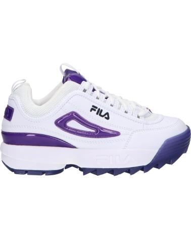Woman sports shoes FILA FFK0078 13155 DISRUPTOR  WHITE VIOLET