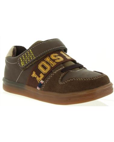 girl and boy shoes LOIS JEANS 46001  MARRON