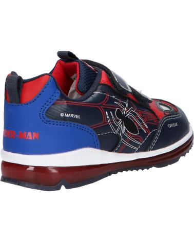 boy sports shoes GEOX B2684A 0CE54 B TODO  C0735 NAVY-RED