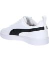 Man sports shoes PUMA 387607 RICKIE  02 WHITE BLACK