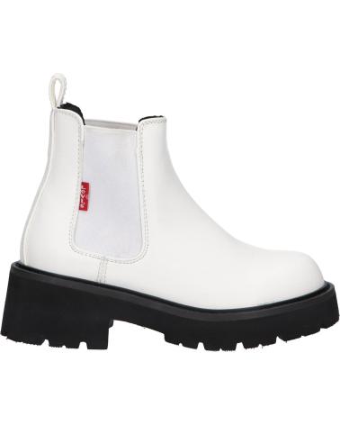 girl and boy boots LEVIS VBIL0003S ASHLEY  0061 WHITE