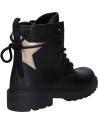 Woman and girl boots GEOX J9420G 054AJ CASEY  C0531 BLACK-PLATINUM