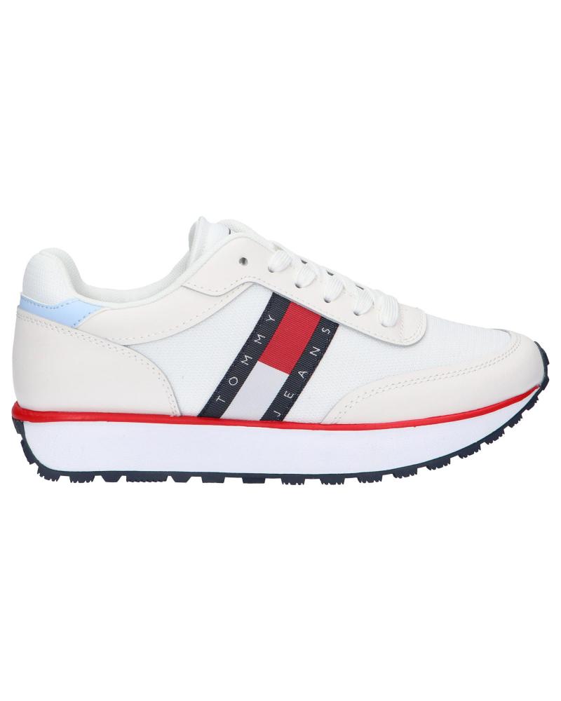 Sportschuhe TOMMY HILFIGER  für Damen EN0EN02054 SUTTON LOW  YBL ECRU