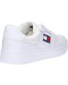 Sneaker TOMMY HILFIGER  für Damen und Mädchen EN0EN01723 RETRO BASKET WMN ESS  YBR WHITE