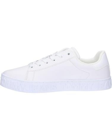 Sportschuhe TOMMY HILFIGER  für Damen EN0EN02042 JEANS SNEAKER  YBR WHITE