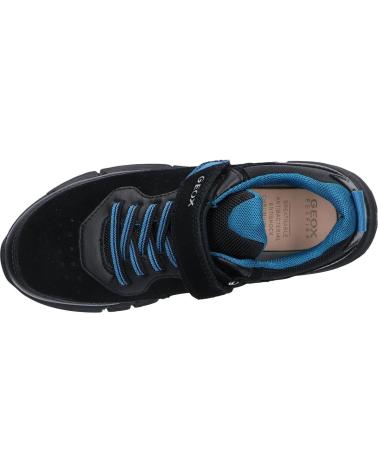 boy sports shoes GEOX J269BA 022FU J FLEXYPER  C9269 BLACK-PETROL