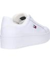 Zapatillas deporte TOMMY HILFIGER  pour Femme EN0EN02043 FLATFORM ESSENTIAL  YBR WHITE